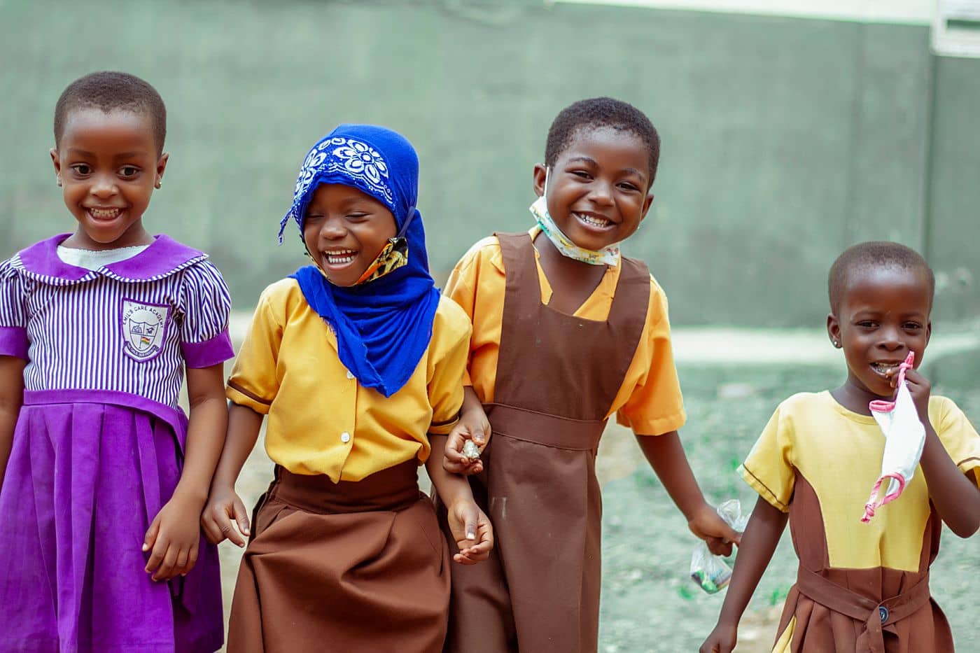 Schoolchildren in Accra